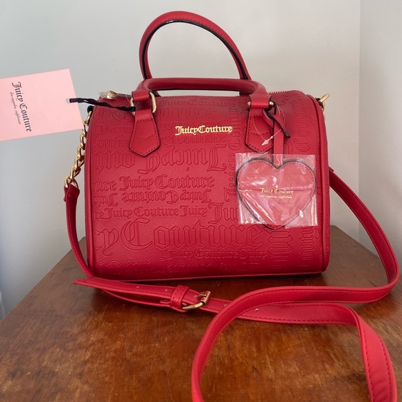 ✨NWT ❤️ RED JUICY COUTURE BOWLING BAG 🥰❤️🫶 - Picture 4 of 11